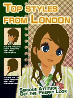 the top styles from london are shown in this video game screener's avatar