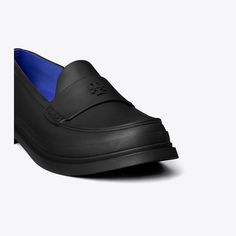 A wardrobe classic, rain or shine. Our new loafer updates the timeless silhouette with a waterproof rubber construction. Designer Flats, Wardrobe Classic, Rain Or Shine, Footwear Design Women, Designer Shoes, Designing Women, Tory Burch, Dust Bag, Loafers