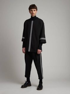 Mens pants, Mens black pants, Mens pleated pants, tailored pants, oversized pants, Mens loose pants, Mens Loose Pants, Mens Oversized Sweater, Mens Pleated Pants, Japanese Pants, Mens Tailor, Minimalist Fashion Men, Trousers Mens, Black Pants Men, Pullover Sweater Men