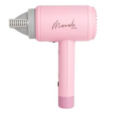 Create the flawless blowout with Mermade Hair Dryer. This professional quality hair dryer gives you unique options to suit your own vibe and style. Choose between two speed settings, amplified or concentrated airflow, cool shot function plus two concentrator attachments. Mermade Hair Dryer uses iconic airflow technology to increase moisture retention protecting your hair from long term damage. Mermade Hair Dryer is available in our signature pink with a sleek bespoke design. Amazon Hair, Blow Dry Brush, Fun Shots, Anti Frizz Products, Dry Brushing, Hair Follicle, Wet Hair, Bespoke Design, Dry Hair