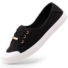 Our womens low top slip on canvas shoes fashion elastic canvas sneakers are made of soft and skin-friendly canvas,and the memory foam for the insole can provide more comfort and support. The upper of classic walking shoe is Embossed Fabric design,which can make you look lovely and elegant.I have to say it's perfect for bridesmaids on wedding occasions. The low top design and elasitc lace-free design,you can adjust the shoes' tightness easily,make it easy to slip on and off for adutls female wide Classy Tennis Shoes, Toddler Sneakers Girl, Girls Winter Boots, Embossed Fabric, Kids Snow Boots, Glitter Sneakers, Lace Slip, Elastic Laces, On Sneakers