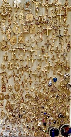 Gold Cross Aesthetic, Tooth Gem, Gold Pendants, Christian Love