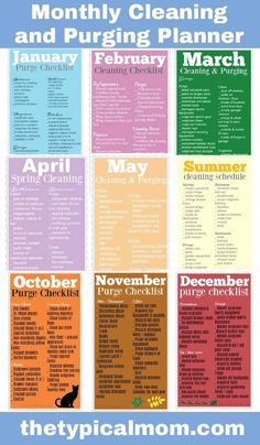 the printable calendar for cleaning and pugging