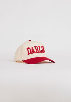 DARLIN'™ Snapback Cream/Red Texas Trucker Hat, Cute Trucker Hats, Trucker Hat Country, Trendy Hats For Women, Red Trucker Hat, Women Hats, Country Concert Outfit, Country Concerts, Country Concert