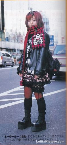 Punk Winter Outfits, Japanese Goth Fashion, J Fashion Harajuku, J Goth, Japanese Goth, Japanese Alternative Fashion, Kote Kei, Japan Punk