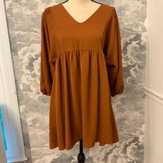 Vestique Be My Babydoll Dress In Brown S Nwt Couture, Baby Doll Dress, Bijoux Diy, Babydoll Dress, Baby Doll, Doll Dress, Baby Dolls, Dresser, Womens Dresses