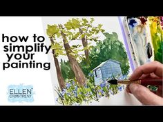 Home - YouTube Wet On Wet Watercolor, Youtube Painting, Woods Painting, Wet Watercolor, Bluebell Woods, How To Simplify, Watercolor Paintings For Beginners, Painting For Beginners