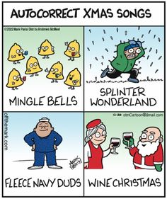 comics about christmas and other things that are funny