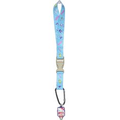 Add a dash of cuteness to your everyday essentials with the Classic Imports Sanrio or Cute Prints ID Badge Holder Lanyard! Whether you like Sanrio characters or prefer classic, girly designs like Strawberry Shortcake, these lanyards will surely charm your heart. These lanyards offer style and functionality, perfect for conventions, trips, cruises, or just keeping your keys and wallet close at hand. Each one features a clear ID sleeve holder with a printed cardboard insert or sticker of your favo Cute Hello Kitty And Friends, Kuromi And My Melody, Friends Cafe, Keys Keychain, Shop Hello Kitty, Baby Blue Background, Lanyard For Keys, Sleeve Holders, Key Keychain