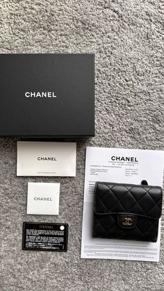 #ad Top Seller for Chanel Authentic Black Leather Wallet, Womens Accessories Chanel Mini Wallet, Luxury Wallet Women, Chanel Wallets, Small Black Bag, Chanel Mini, Chanel Makeup, Chanel Purse, Overnight Bags, Luxury Purses