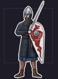 Medieval Character Design, Medieval Soldier, Louis Ix Of France, Knights Medieval, Medieval Men, Medieval Character, Violetta Disney