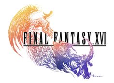 the logo for final fantasy xxvi, with an image of a bird on it