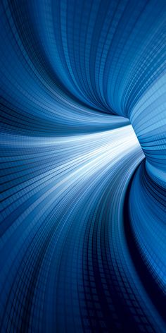 an abstract blue background with lines and curves