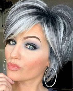 Silver Grey Hair