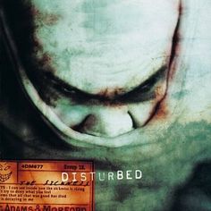 the poster for the movie disturbed features an evil clown's face with blood on it