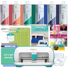 the cricut joy kit includes all kinds of crafting supplies