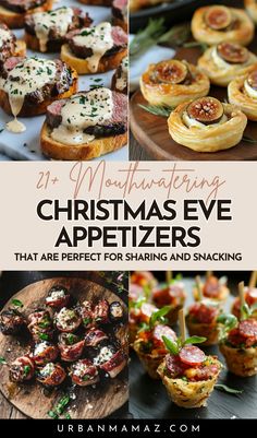 Christmas Eve Appetizers That Are Perfect For Sharing And Snacking Christmas Fancy Appetizers, Christmas Eve Tapas Ideas, Appetizer Recipes For Christmas Eve, Appetizer Christmas Eve, Best Christmas Appetizers Holidays, Appetizers For Christmas Eve Party, Snack Spread Ideas, Christmas Eve Orderves, Christmas Eve Board