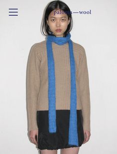 Knitting Inspiration, Winter Looks, Get Dressed, Knitted Scarf