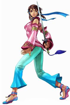 Chai Xianghua (4) - Origin: Soul Calibur Xianghua Soul Calibur, Soul Calibur 3, Digimon Adventure, Female Character Design