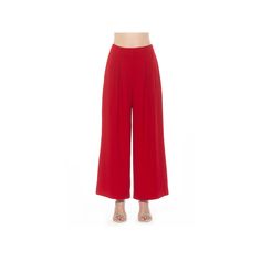 You'll love the fabulous style of these Women's ALEXIA ADMOR Kari Long Wide Leg Pants.Click on this WOMEN'S GUIDE to find the perfect fit and more! You'll love the fabulous style of these Women's ALEXIA ADMOR Kari Long Wide Leg Pants.Click on this WOMEN'S GUIDE to find the perfect fit and more! FEATURES Zipper closure Fully lined 2 front pocketsFIT & SIZING Midrise sits on the high hip 28-in. inseam Wide leg opening 26 3/4-in. leg openingFABRIC & CARE Polyester Lining: polyester, spandex Hand wa Red Wide Leg Party Pants, Elegant Red Wide Leg Pants For Spring, Elegant Red Wide Leg Pants For Summer, Chic Red Wide Leg Bottoms, Chic Red High Waist Wide Leg Pants, Elegant Red Dress Pants For Spring, Red Pants For Summer Evening Events, Red Pants For Summer Evening, Chic Red Dress Pants For Spring