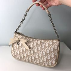 Cute Purses Aesthetic, Dior Y2k, Coquette Brown, Dior Vintage Bag, Dream Bags, Handbag Essentials, Dior Vintage