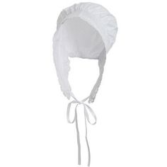 Women Colonial MOP Hat Lace-Up Bonnet Maid Pionner Headpiece Carnival Headwear 710670725164 | eBay Classic Adjustable Cap For Costumes, Cotton Bonnet Cap, Adjustable One Size Bonnet For Summer, Adjustable Summer Bonnet, Vintage Cotton Hat One Size, Vintage White Hat One Size, One Size Cotton Bonnet, White Adjustable Bonnet With Curved Brim, Adjustable Cotton Bonnet For The Beach