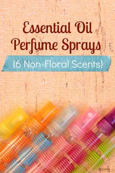 Essential Oil Perfume Spray, Floral Essential Oils, Essential Oil Spray