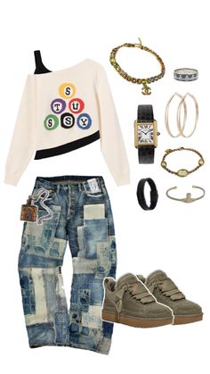 Street Style Outfits Casual, Outfit Inspo Casual, Streetwear Fashion Women, Swaggy Outfits, Cute Everyday Outfits, Cute Simple Outfits, Really Cute Outfits, Teenage Fashion Outfits, Lookbook Outfits