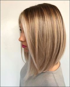 The Best Medium Hairstyles For Women With Thin Hair - Page 14 of 24 - Hairstyle Zone X Long Bob Fine Hair, Dirty Blonde Hair, Haircut Styles, Brown Blonde Hair, Haircut For Thick Hair, Medium Hair Cuts