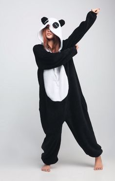 Panda Costume, Panda Onesie, Adult Onesie Pajamas, Adult Pajamas, Pajama Outfits, Onesie Pajamas