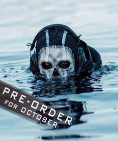 Welcome to the SazuraCraft US store!  I make the most detailed masks and my main goal is quality above all ^-^ PRE-ORDER for OCTOBER 2024 Mask inspired by the Deepwater Ghost from COD !  1.  The product contains a mask and balaclava. Mask is fully wearable for adult. 2.  The mask is textured and made of plastic. The balaclava is hand-sewn from knitted fabric. 3.  Hand-painted with brushes and airbrush with acrylic paints 4.  Masks are made one-dimensional and are suitable for 57-64 head size. 5. Ghost From Cod, Water Ghost, Balaclava Mask, Ghost Mask, Masks Crafts, Costume Mask, Deep Water, Cosplay Ideas, Acrylic Paints