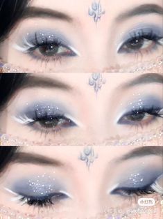 Makeup Ethereal, Snow Makeup, Korean Eye Makeup, White Makeup