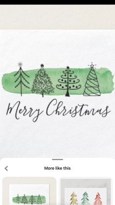 an image of christmas cards on the app