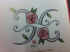 an old school tattoo design with roses on it