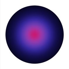 an image of a blue ball with red center