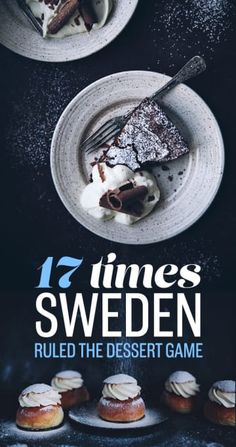 the cover of 17 times sweden rules the dessert game