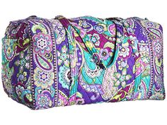 Vera Bradley Luggage Large Duffel Dogwood - Zappos.com Free Shipping BOTH Ways - $85 Dance Bag, Va Va Voom, Cute Purses, Cute Bags, Weekender Bag