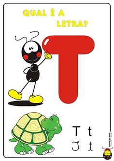 the letter t is for turtle