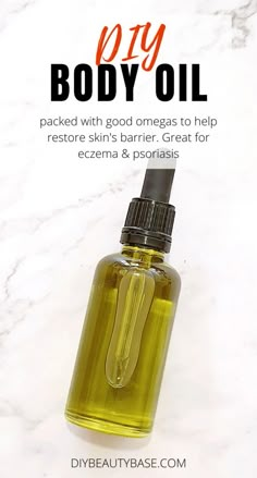 Diy Body Oil Recipe For Dry Skin, Diy Dry Body Oil, Skin Oil Diy, Diy Body Oil Recipe, Moisturizing Body Oil, Anti Aging Body