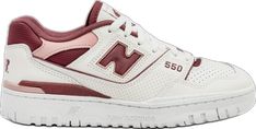 Cherry Sneakers, 550 Sea Salt, Maroon Sneakers, Maroon Shoes, Burgundy Sneakers, New Balance White, Pretty Shoes Sneakers, Christmas Shoes, New Balance Black