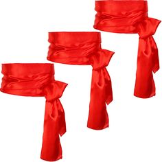 PRICES MAY VARY. Package includes: you will receive 3 pieces red sashes, good costume accessories for Halloween or other festivals and parties Widely application: the red sash belt is suitable for Halloween, Christmas, Easter, pirate costume and other dress up occasions, which can accessorize your uniforms very well Size: the red sashes measure approximately 140 inches/ 355.6 cm long, and 5.5 inches/ 14 cm wide; The red sash belt is a universal size that fits most adults Red sash belt: made of r Pirate Sash, Disney Villain Costumes, Red Satin Fabric, Valentines Accessories, Female Pirate Costume, Prince Costume, Black Satin Fabric, Villain Costumes, Pirate Hats