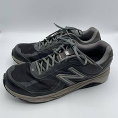 New Balance Men's 1540 V3 Athletics Running Gray Black Sneakers Shoe Size 13. Pre-Owned, Ships Usps. Really Good Condition, Please See All Pictures For Exact Condition. Shoes New Balance, New Balance Black, New Balance Men, New Balance Shoes, Black Sneakers, Size 13, New Balance, Athletic Shoes, Men's Shoes