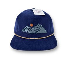 Topo Designs Corduroy Trucker Hat Become The Ultimate Peakbagger Whether You Reach The Top Or Not. This Corduroy Hat Features A 5-Panel Structured Silhouette, With An Embroidered Custom Front Design, And An Adjustable Quick-Release Back Closure. 5-Panel, Soft-Structured, Medium Rise Custom Topo Designs "Rugged Peaks" Embroidered Graphic Paracord Brim Adjustable Webbing Quick-Release Back Closure Materials: 100% Cotton Size: One Size