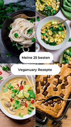 the cover of meine 25 besten vegan january rezepte