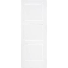 a white door on a white background