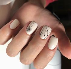 Simple White Line Nail Design, Nails Design 2022, Cute Easter Nails, 2023 Spring Nails, Christmas Nails Design, Nails Images, Summer Nails Art, 2023 Nails, Nails Art Designs