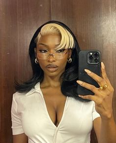 Mode Inspo, Wig Styles, Brown Skin, Black Women Hairstyles, Pretty Hairstyles, Hair Looks, Dyed Hair