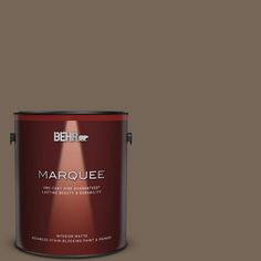 BEHR MARQUEE Stain-Blocking Matte Interior Paint and Primer is our most advanced interior paint - delivering high-performance one-coat coverage with every color in the exclusive MARQUEE Interior One-Coat Color Collection. Expressing yourself with exactly the colors you want has never been easier. The MARQUEE Interior One-Coat Color Collection offers an extensive palette of colors in both classic and contemporary hues. One-coat coverage means achieving the look you want in less time. Your new loo Behr Marquee Paint, Flat Exterior, Behr Premium Plus, Behr Marquee, Paint Keys, Hidden Colors, Pintura Exterior, Matte Paint, Flat Interior