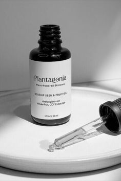 Explore the minimalist and stylish branding project, for the Plant-Powered Skincare Brand, Plantagonia. Featuring logo design, brand mark, detailed botanical illustrations, and sophisticated label designs. Branding Design Packaging