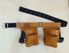 BleartCrafts provides %100 handmade good quality genuine leather craftsman tool belt that is essential accessory for any professional craftsman including electrician, construction foreman, finisher, framer, carpenter and individual amateur or individual home user and as well as DIY enthusiasts. Crafted from durable, high-quality geniune leather, this tool belt offers exceptional strength and longevity, ensuring it withstands the rigors of daily use. The natural material provides comfort and flex Carpenter Tool Belt, Wrench Holder, Leather Tool Belt, Duty Belt, Craftsman Tools, Tool Belts, Work Belt, Leather Craftsmen, Electrical Work